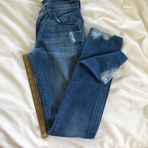 7 For All Mankind Roxanne Distressed Jeans